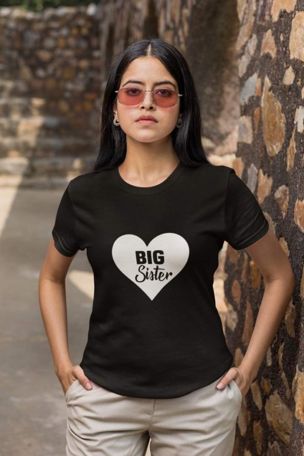 Big Sister printed Cotton T-Shirt