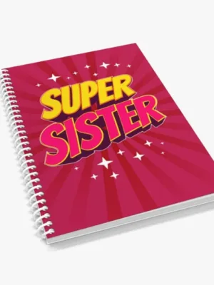 Super Sister Raksha Ruled Pages Notebook