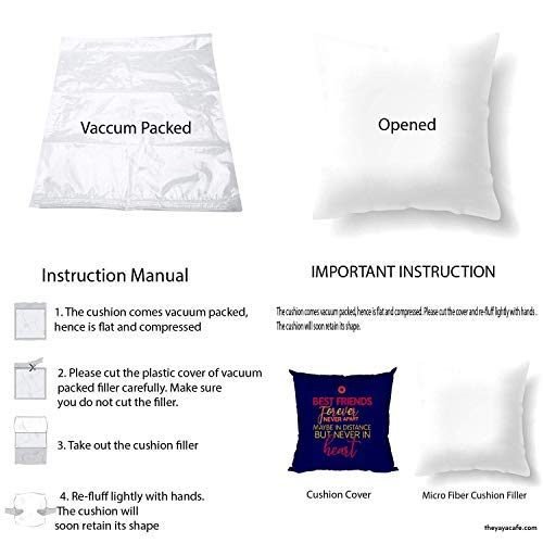 Birthday Gifts 12 x 12 Dream Moon Unicorn Printed Velvet Cushion (with Filler) Throw Pillow Sofa