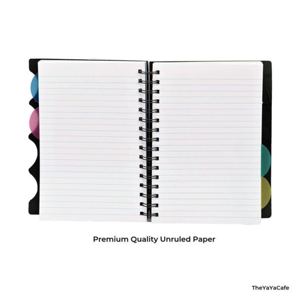 TheYaYaCafe® Birthday Gifts for Teacher, A Plus Teacher Printed Wirebound Notebook A5 Size, 300 Ruled Pages