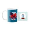 TheYaYaCafe Yaya Cafe Birthday Gifts for Father Best Dad Ever Coffee Mug with Coaster