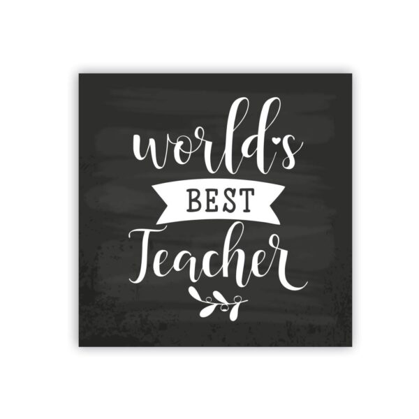 YaYa cafe™ Teachers Day Gift Combo, World's Greatest Teacher Mug, Cushion Cover, 1 Dairy Milk Silk Chocolate (60 gm), with