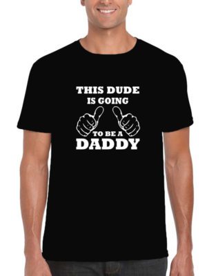 TheYaYaCafe Yaya Cafe Fathers Day This Dude is Going to be New Mens T-Shirt Cotton