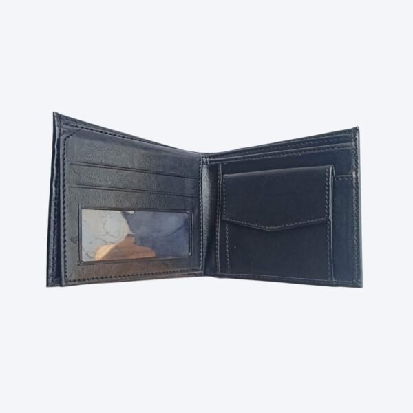 TheYaYaCafe Men's Voguish World Best Dad Leather Wallet - Black