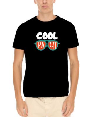 TheYaYaCafe Yaya Cafe Fathers Day Cool Papa Mens T-Shirt Cotton