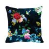 TheYaYaCafe® 20X20 inches Cushion Cover Graceful Bird Floral Flowers Printed Sofa Throw Pillows