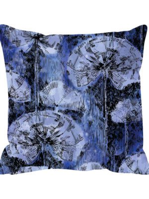 TheYaYaCafe® 12X12 inches Cushion Cover Comely Floral Flowers Printed Sofa Throw Pillows