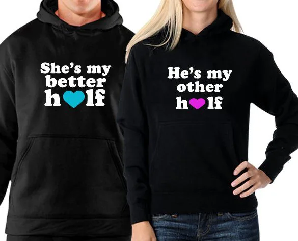 Couple Hoodies for the Best Halves