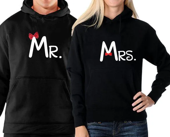 Mr. & Mrs. Couple Hoodies