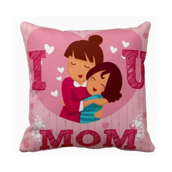 I Love You Mom Cushion Cover from Daughter