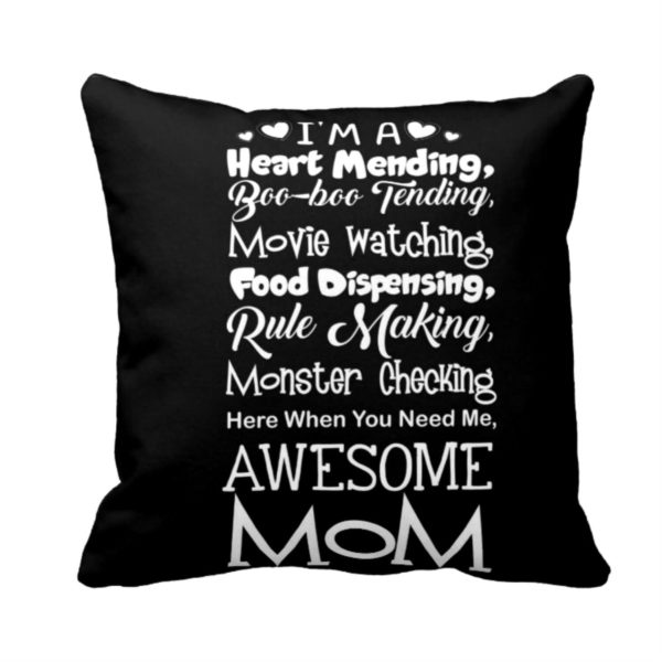 Funny Awesome Mom Cushion Cover