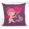 Valentine Day Gifts Be Mine Love Printed Throw Cushion Cover - 12 x 12 inches