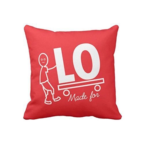 Cotton 200TC Cushion Cover (12"X12"_Red)