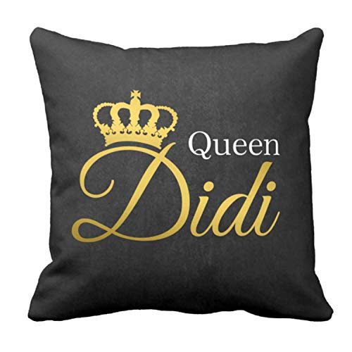 Canvas Cotton 180 TC Cushion Cover, 16 x 16 Inch, Black, 2 Pieces