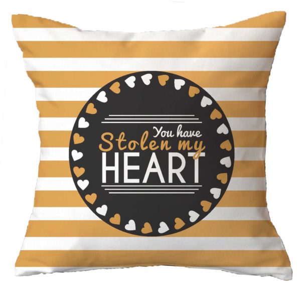 Personalized You Have Stolen My Heart Love Cushion Covers set of 4