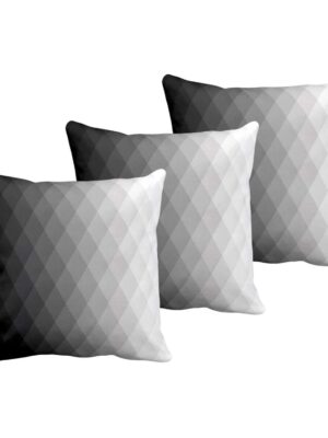 TheYaYaCafe Decorative Velvet Throw Pillow (Double Side Print) Cushion Covers Set of 3 20x20