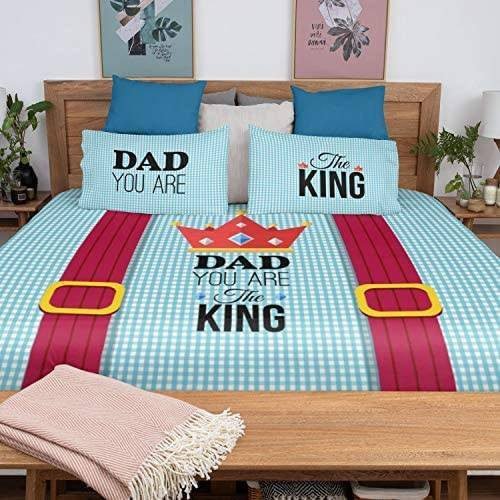 Dad You are The King Bedsheet