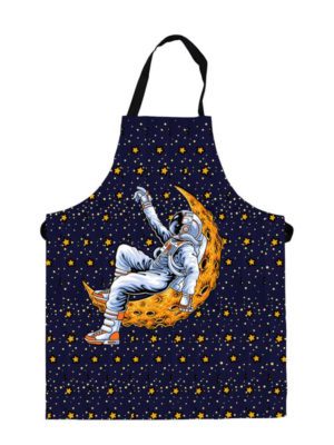 Astronaut Space Kids Chef Apron for Boy