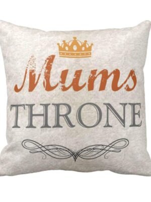 Queen Moms Throne Cushion Cover