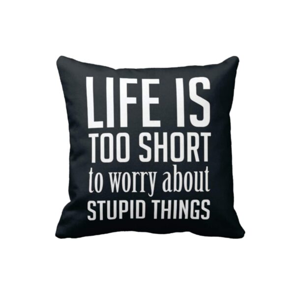 YaYa cafe Follow Your Heart Just Believe in Your Self Motivational Quotes Printed Canvas Cotton 12x12-inch Cushion Covers