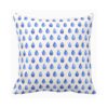 Yaya Cafe 12 x 12 inch Alluring Charming Marvelous Indigo Printed Cushion Covers Set of 3 for Home Sofa