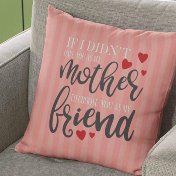 Mom You are The World to Me Cushion Cover