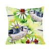 Yaya Cafe 12x12 inches Set of 5 Cushion Covers Attractively Floral Flowers Printed Sofa Throw Pillows Multicolor