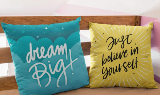 motivational quotes cushion covers