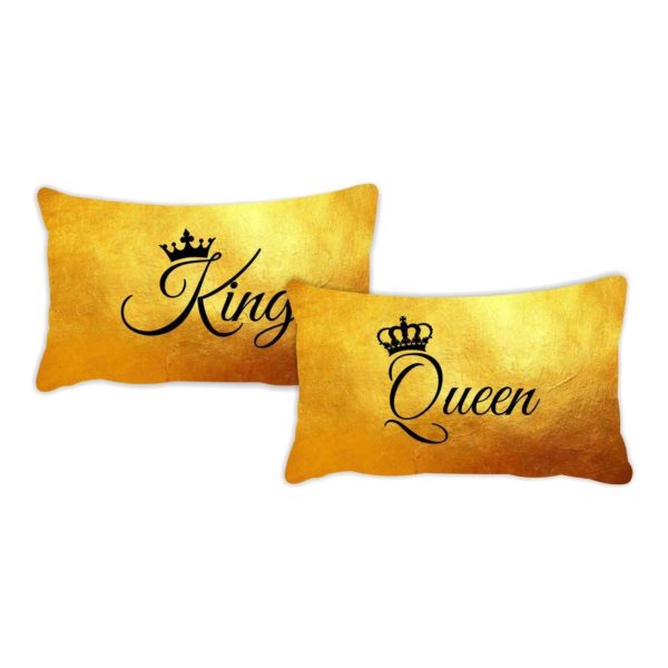 Valentine Bedsheet King & Queen For Couple