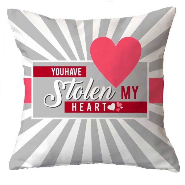 Personalized You Have Stolen My Heart Cushion Cover