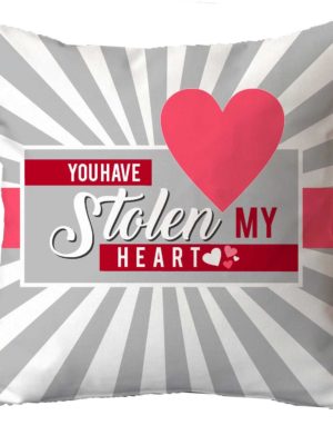 Personalized You Have Stolen My Heart Cushion Cover