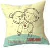 Favorite Hello Hardest Goodbye His Hers Couple Cushion Covers Set of 4