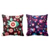 Admirable Beauteous Floral Flowers Printed Cushion Covers Set of 2