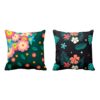 Admirable Beauteous Floral Flowers Printed Cushion Covers Set of 2