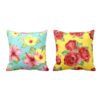 Admirable Beauteous Floral Flowers Printed Cushion Covers Set of 2