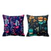 Admirable Beauteous Floral Flowers Printed Cushion Covers Set of 2