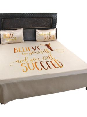 Believe-In-Yourself-And-You-Will-Succeed-Quote-Bedsheet-Beige