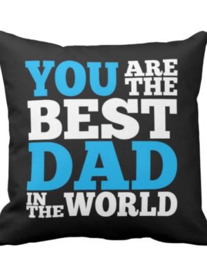 Best Dad Printed Cushion Cover