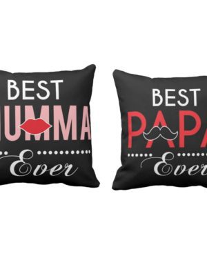 Best Mumma Papa Ever Cushion Covers