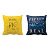 Dream Big Turn Everything In Real Quotes Cushion Covers Set of 2