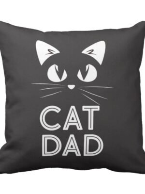 Cat Dad Cushion Cover