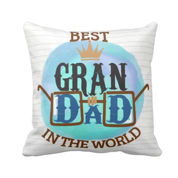 Best Grandad in the World Cushion Cover