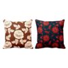 Admirable Beauteous Floral Flowers Printed Cushion Covers Set of 2