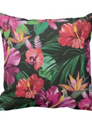 Digital Floral Cushion Cover
