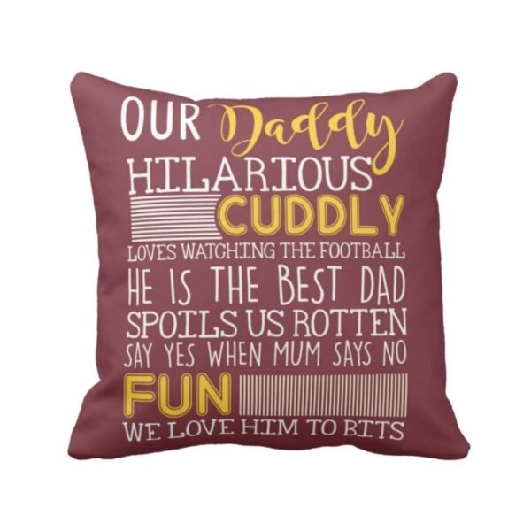 Dad You are My Hero Cushion Cover from Son