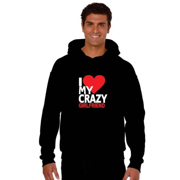 Crazy Boyfriend and Girlfriend Couple Hoodies