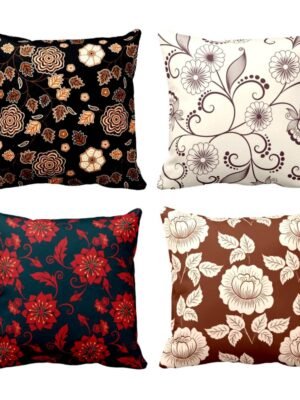 Dazzling Floral Cushion Covers Set of 4