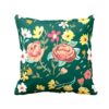 Symmetrical Floral Flowers Printed Cushion Covers