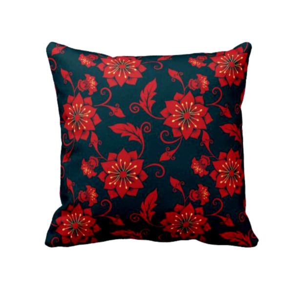 Dazzling Exquisite Floral Flowers Printed Cushion Covers Set of 2