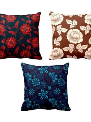 Exquisite Floral Cushion Covers Set of 3